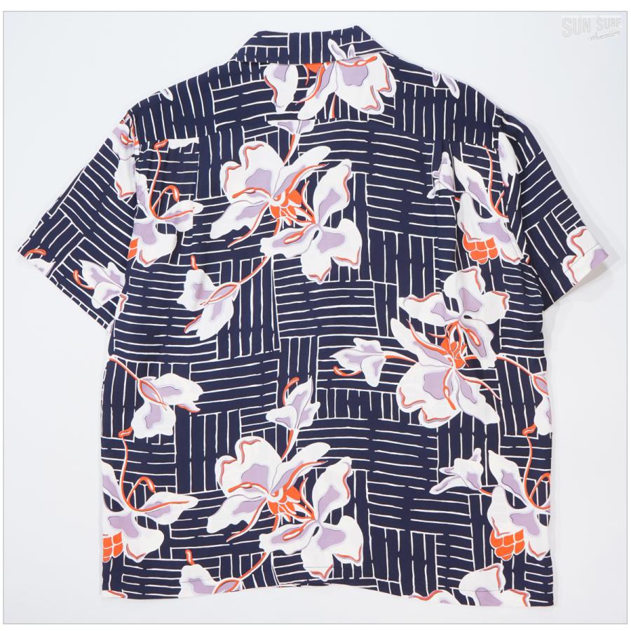 SUN SURF サンサーフ SS39615 半袖アロハシャツ WHITE GINGER