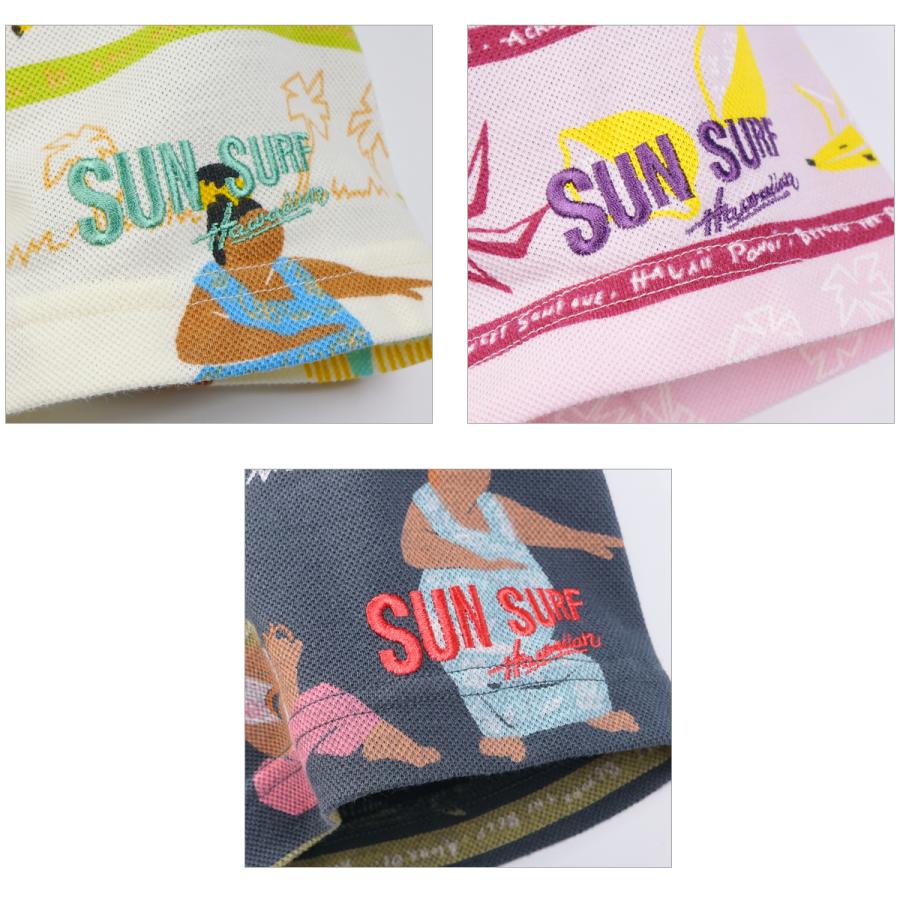 SUN SURF サンサーフ SS78482 “HAWAII PONOI” 半袖 鹿の子ポロシャツ