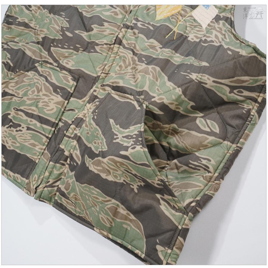 TAILOR TOYO テーラー東洋 TT15718 スーベニアベスト VIET-NAM TIGER