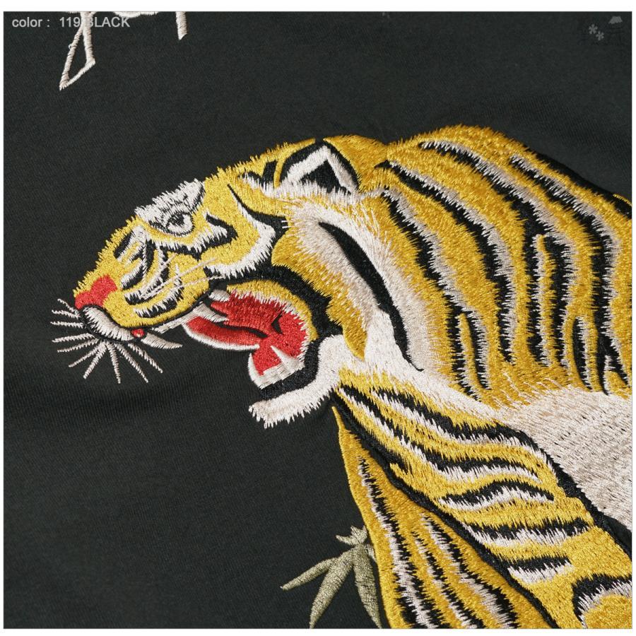 TAILOR TOYO テーラー東洋 TT69298 長袖スカTシャツ TIGER : FLAMINGO 