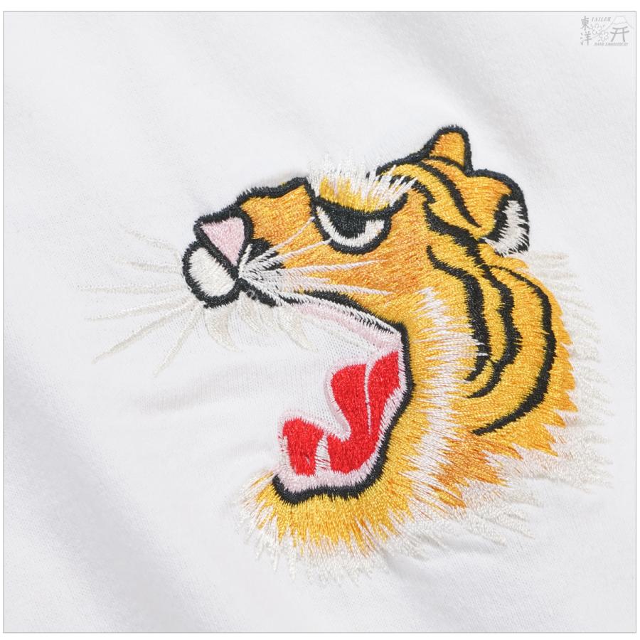 TAILOR TOYO テーラー東洋 TT69471 長袖スカTシャツ TIGER : FLAMINGO