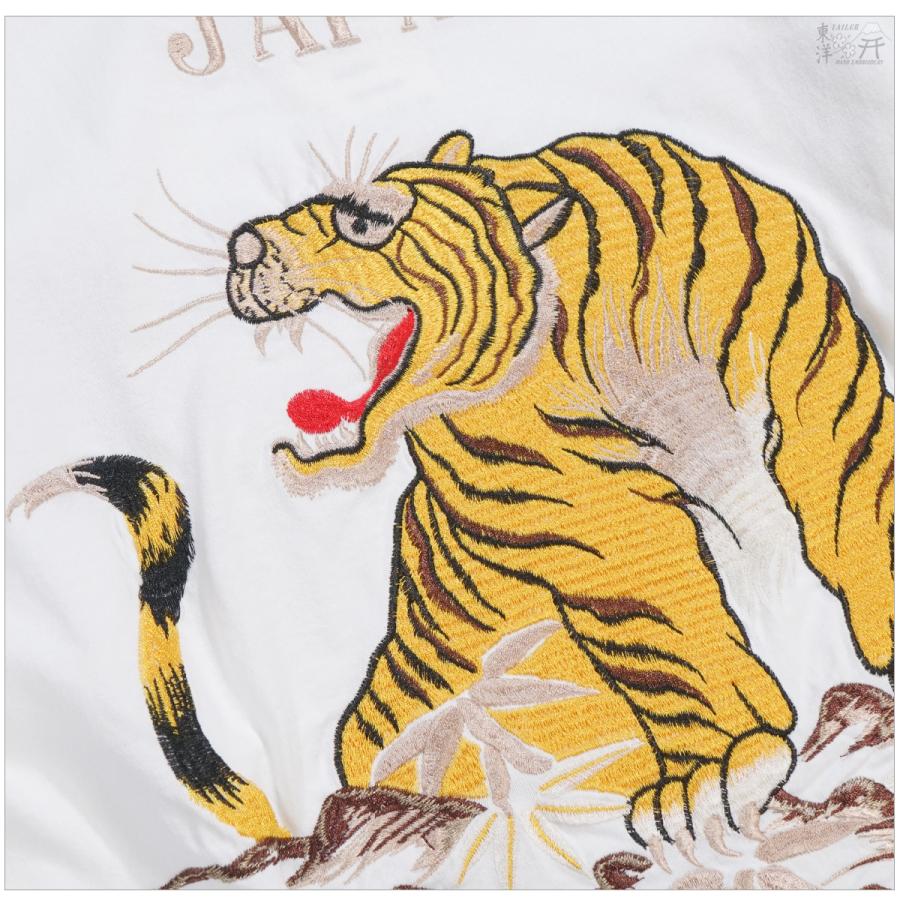 TAILOR TOYO テーラー東洋 TT69471 長袖スカTシャツ TIGER : FLAMINGO
