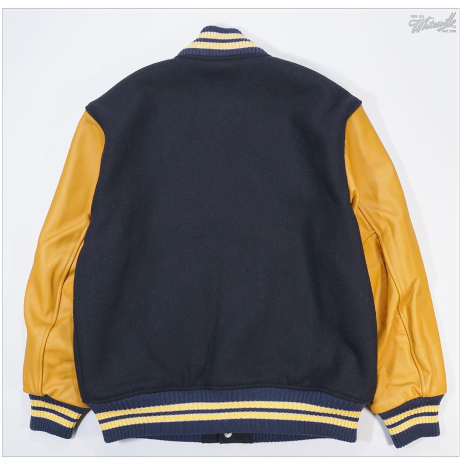 WV15167 ホワイツビル Whitesville "30oz ウールメルトン アワードジャケット CLASSIC (NAVY)" WV15167の画像