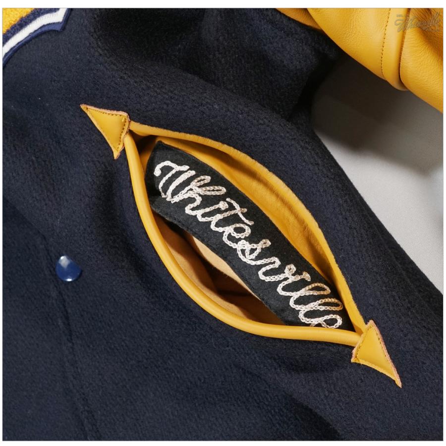 WV15167 ホワイツビル Whitesville "30oz ウールメルトン アワードジャケット CLASSIC (NAVY)" WV15167の画像