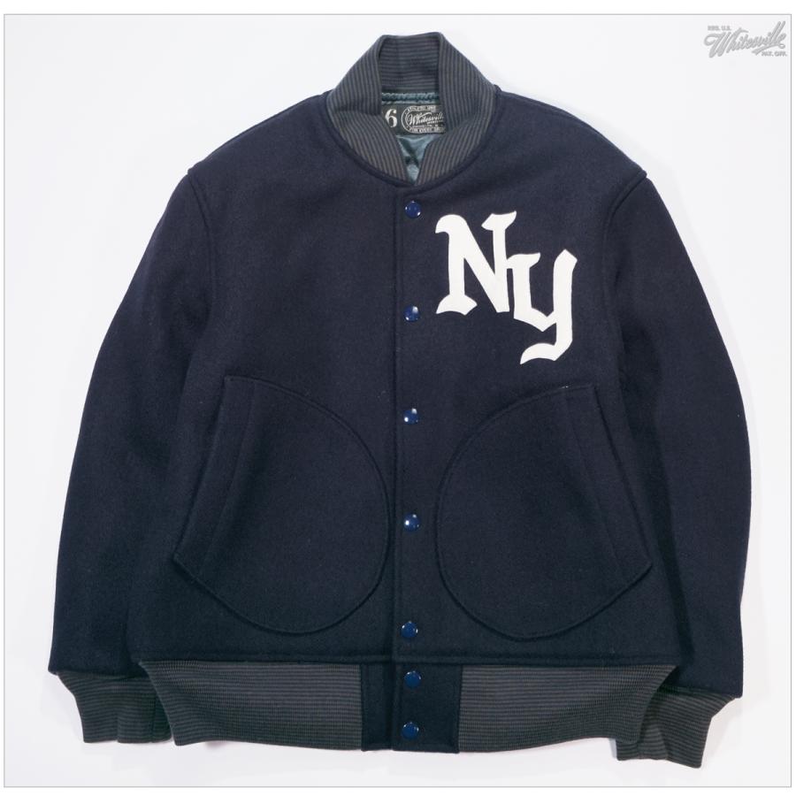 Whitesville ホワイツビル WV15170 30oz ウールメルトン アワードジャケット HERITAGE (NAVY) スタジャンの画像