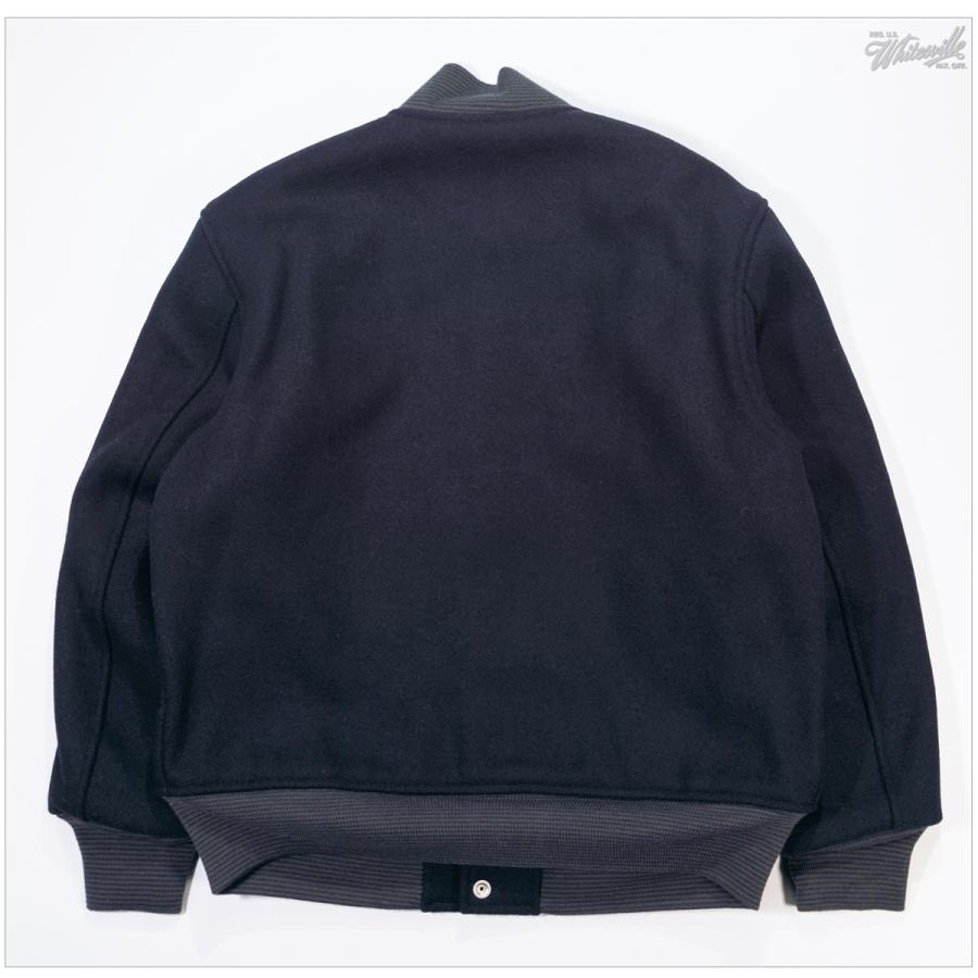 Whitesville ホワイツビル WV15170 30oz ウールメルトン アワードジャケット HERITAGE (NAVY) スタジャンの画像