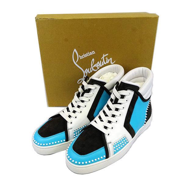 Christian Louboutin クリスチャンルブタン ブルーフラット Christian Louboutin クリスチャンルブタン ブルーフラット