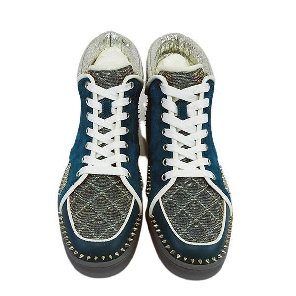 Christian Louboutin クリスチャンルブタン SPORTY DUDE LOW FLAT CALF ハイカットスニーカー サイズ43 メンズ 【未使用品】 | Christian Louboutin | 01