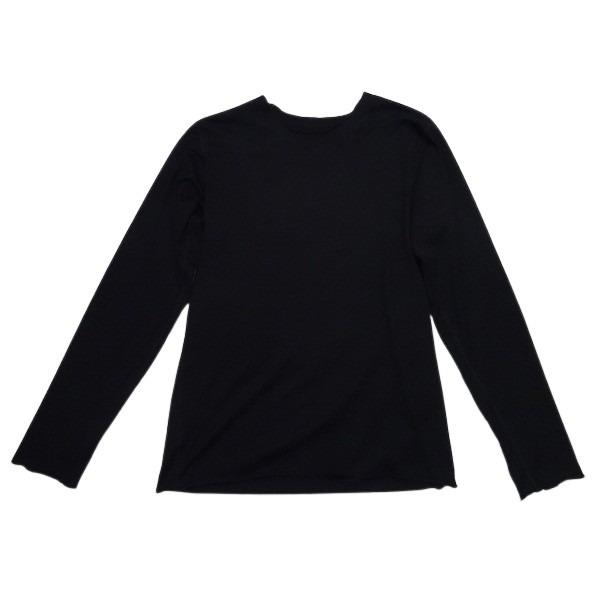 Lucien pellat-finet ルシアンペラフィネ ロングTシャツ バックスタッズスカル サイズM ブラック メンズ ファッション 【中古】 | Lucien Pellat-Finet