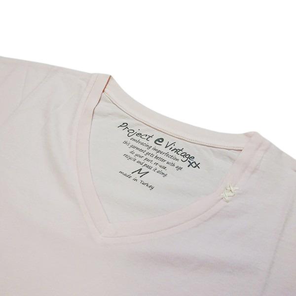 Project e vintage プロジェクトイー ヴィンテージ Tシャツ サイズM ピンク メンズ ファッション 【未使用品】 |  | 02