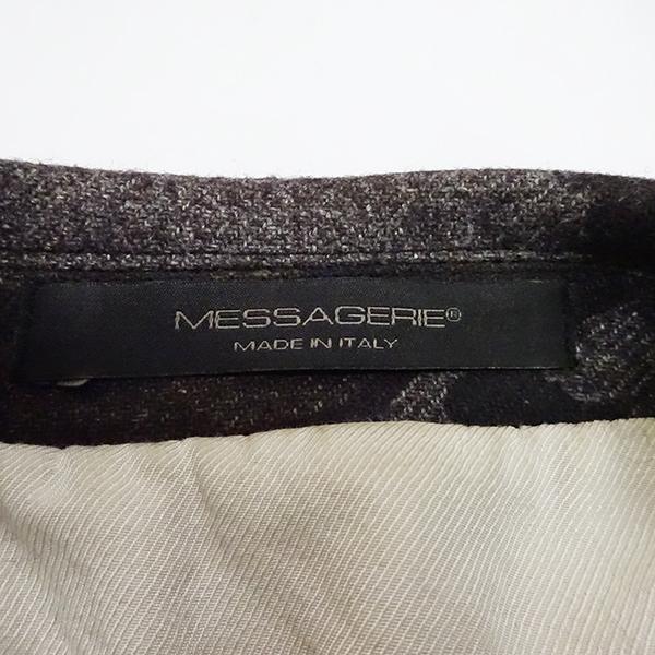 MESSAGERIE メッサジェリエ 2Bジャケット カモフラージュ サイズ48 チャコールグレー イタリア製 メンズ ファッション 【中古】 |  | 04
