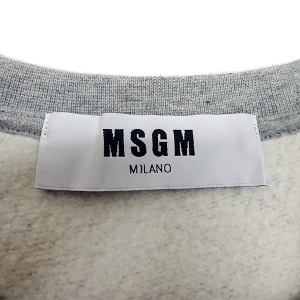 MSGM エムエスジーエム ボックスロゴ スウェット トレーナー サイズXS メンズ ファッション 【中古】 |  | 03