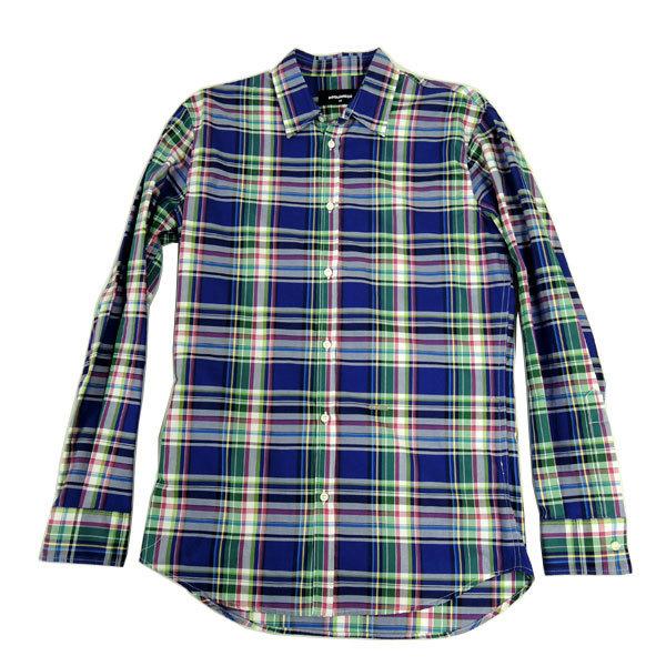 DSQUARED ディースクエアード ネルシャツ チェック柄 サイズ44 S74DL0854 メンズファッション【美品中古】 | 