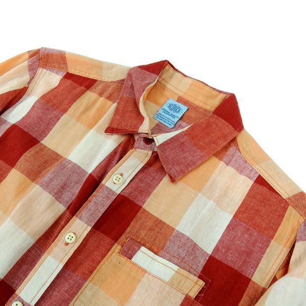 Scotch & soda スコッチ&ソーダ ネルシャツ オレンジ系 長袖シャツ サイズM チェック柄 メンズ メンズファッション【中古】 |  | 02