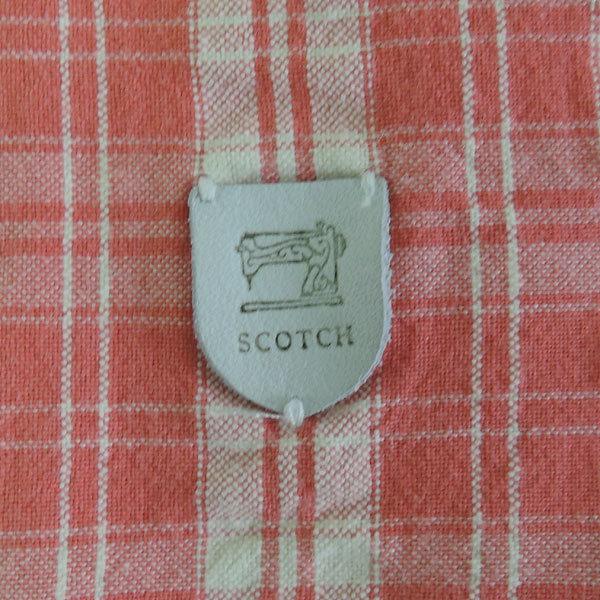 Scotch & soda スコッチ&ソーダ ネルシャツ ピンク系 長袖シャツ サイズM チェック柄 メンズ メンズファッション【中古】 |  | 03