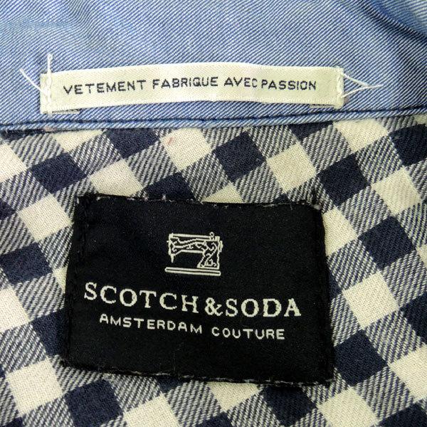 Scotch & soda スコッチ&ソーダ ネルシャツ 長袖シャツ サイズM チェック柄 メンズ メンズファッション【中古】 |  | 03