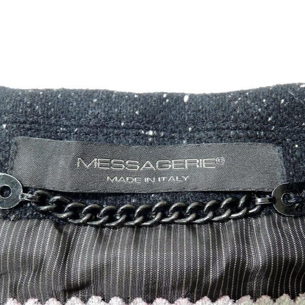 MESSAGERIE メッサジェリエ ダメージ加工 テーラードジャケット サイズ 