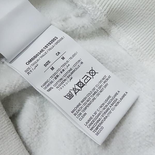off white（オフホワイト） Off-White プルオーバーパーカー サイズM