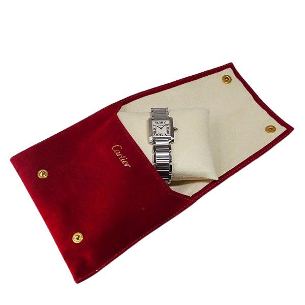 Cartier カルティエ タンクフランセーズSM W51008Q3 クォーツ レディース 腕時計【美品中古】｜flamp｜06