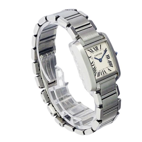 Cartier カルティエ タンクフランセーズSM W51008Q3/2384 クォーツ レディース 腕時計【中古】｜flamp｜03