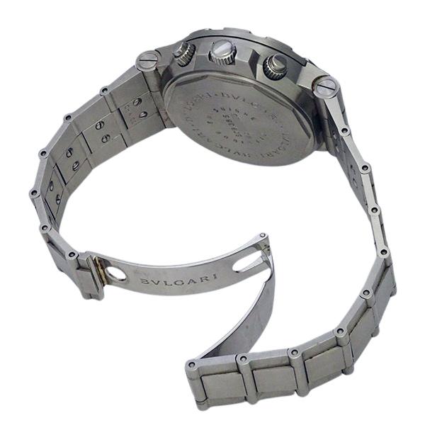 ディアゴノ BVLGARI ブルガリ スクーバ クロノグラフ SCB38S メンズ
