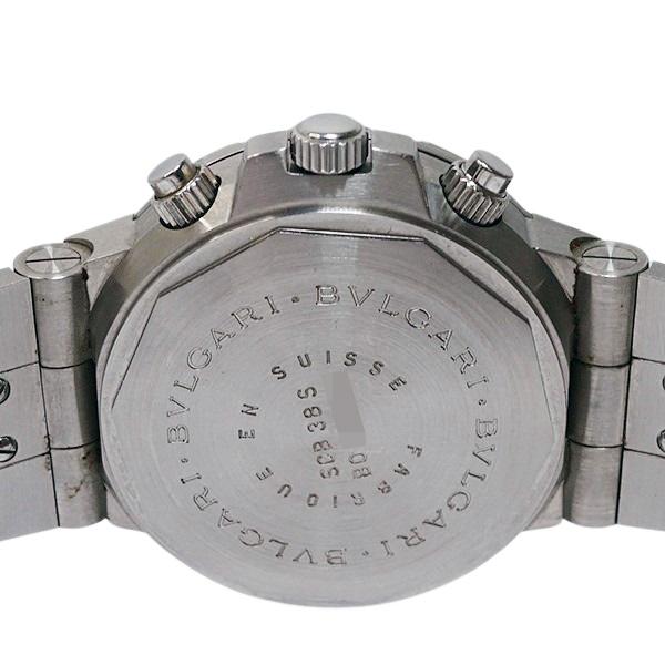 ディアゴノ BVLGARI ブルガリ スクーバ クロノグラフ SCB38S メンズ
