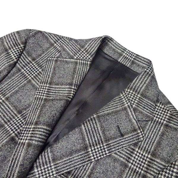 LUIGI BORRELLI ルイジボレッリ 千鳥格子柄 ジャケット サイズ46 LUIGI BORRELLI ルイジボレッリ 千鳥格子柄 ジャケット サイズ46