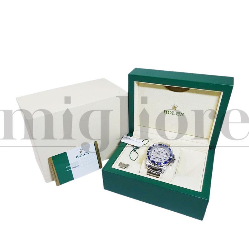 ROLEX ロレックス サブマリーナデイト 116610LN アフターサファイア＆ダイヤモンドセッティング 116659SABR仕様 カスタム【中古】 | サブマリーナー | 05