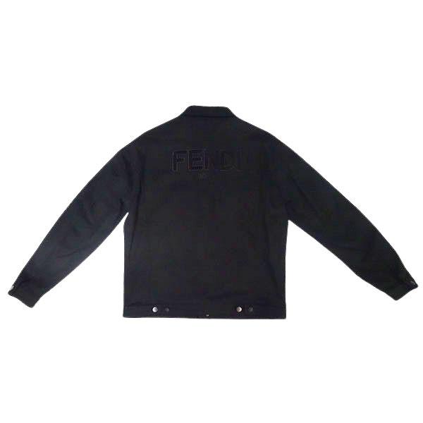 FENDI フェンディ ロゴデニムジャケット FW1048AFET サイズ50 FENDI フェンディ ロゴデニムジャケット FW1048AFET サイズ50