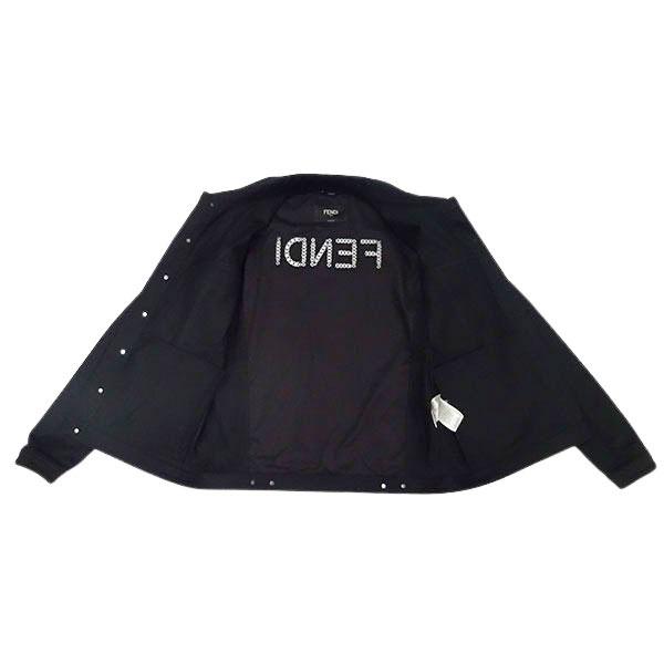 FENDI フェンディ ロゴデニムジャケット FW1048AFET サイズ50 FENDI フェンディ ロゴデニムジャケット FW1048AFET サイズ50