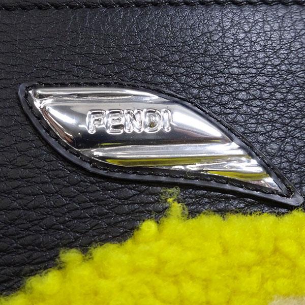 FENDI フェンディ クラッチバッグ 8M0363-5PY ブラック リンゴ FENDI フェンディ クラッチバッグ 8M0363-5PY ブラック リンゴ