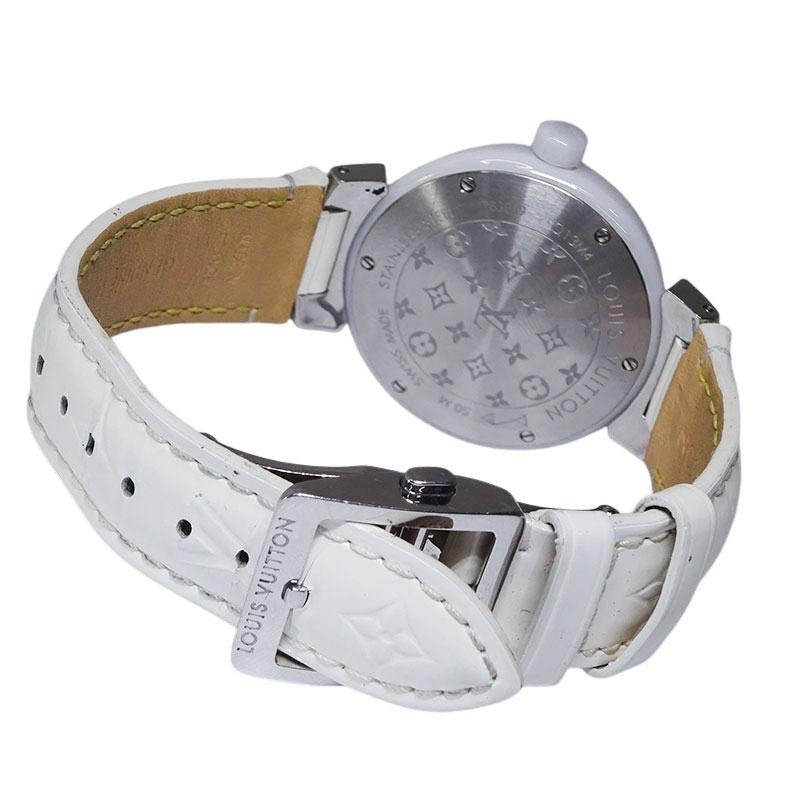 LOUIS VUITTON タンブール フォーエバー Q13M4 クォーツ ダイヤ  