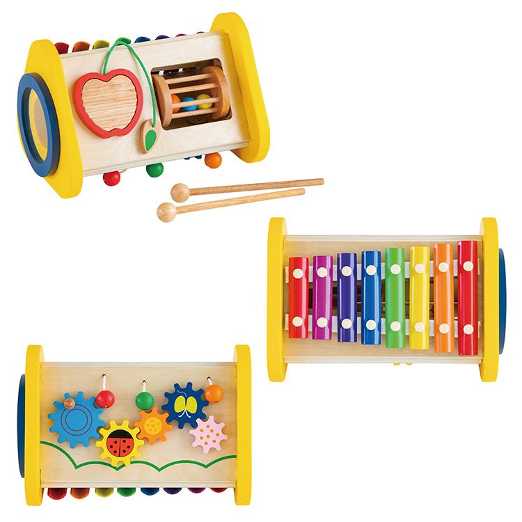 SNSで人気♪シール付き 森の音楽会 GENI ジェニ 2歳〜 楽器玩具 玩具