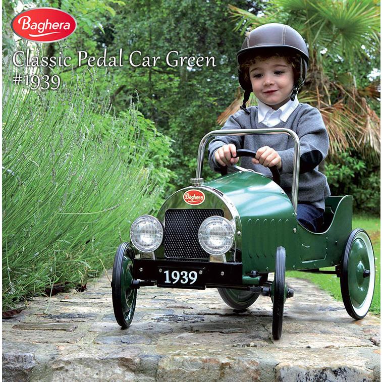 Classic PedalCar Green クラシックペダルカー グリーン 1939 Baghera 