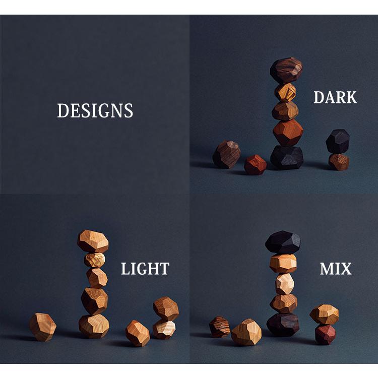 正規販売店 エーヨン tumi-isi つみ石 ミニ 3歳〜 世界の銘木 9