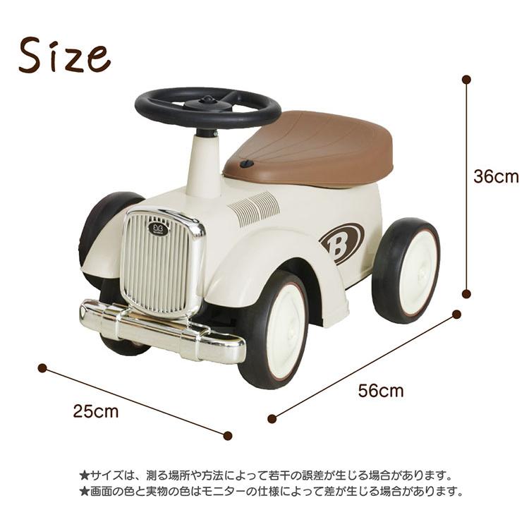 BeneBene クラシックカー MODEL-A 足けり乗用玩具 子供 室内 おもちゃ