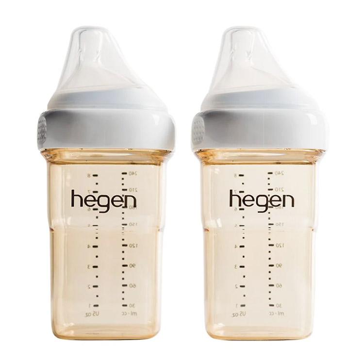 2本セット Hegen ベビーボトル 240ml 哺乳瓶 へーゲン 耐熱 食洗機対応 