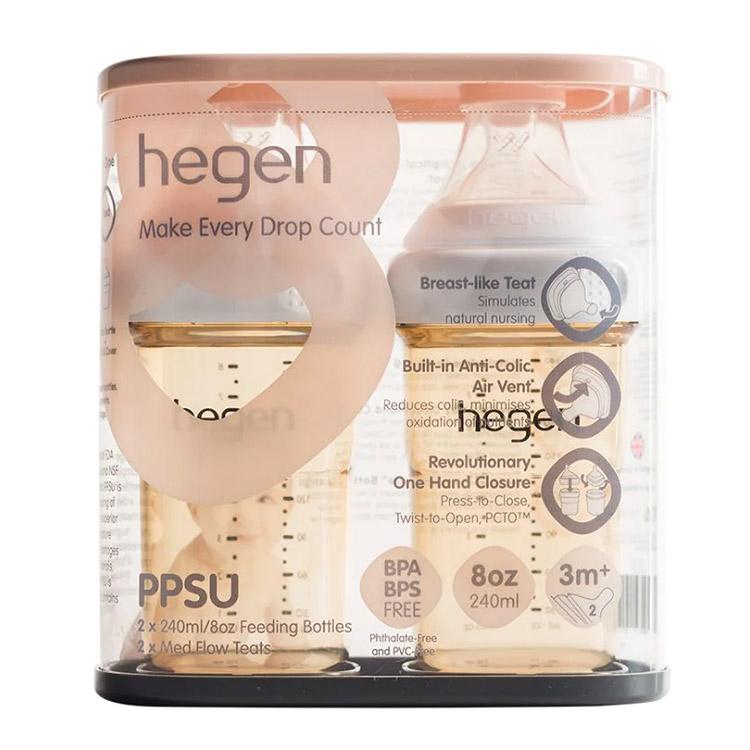 2本セット Hegen ベビーボトル 240ml 哺乳瓶 へーゲン 耐熱 食洗機対応 ほ乳瓶 新生児 食洗機対応｜flaner-baby｜09