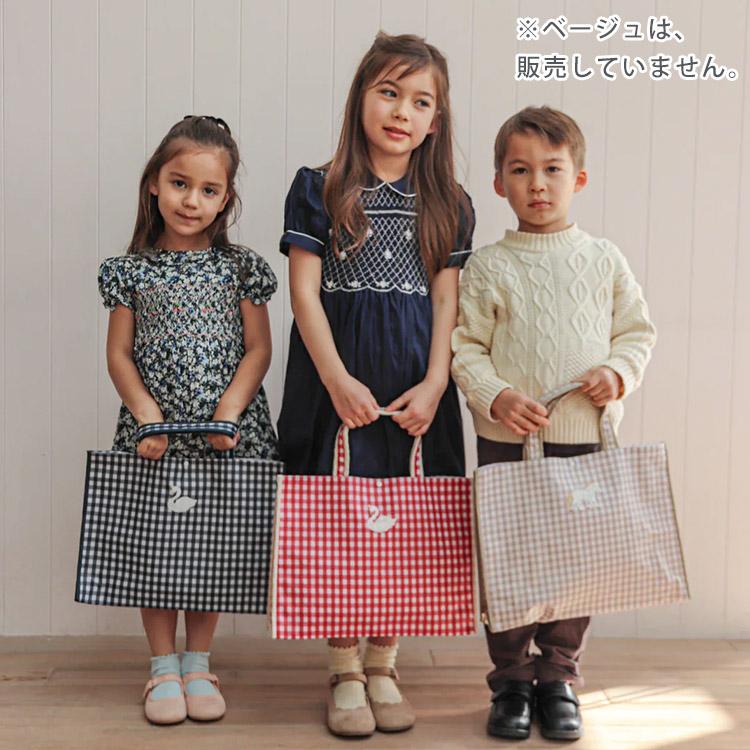 リニューアル bojji お散歩ビニールトートバッグ(スワンネイビー