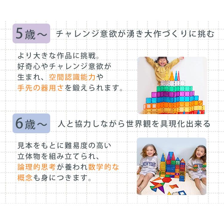 グッドトイ受賞 マグビルド ベーシックセット 70ピース ブロック 磁石 マグネット パズル セット 3歳〜 知育玩具 おもちゃ 長く使える 海外×の画像
