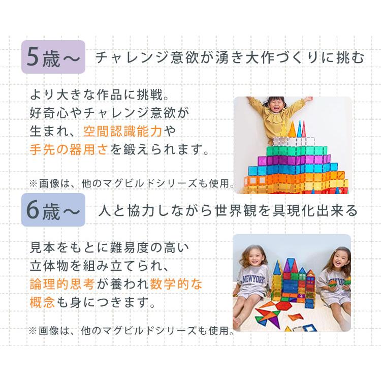 マグビルド 正規販売店 特典♪シール付 2点セット スクエアセット＋ 