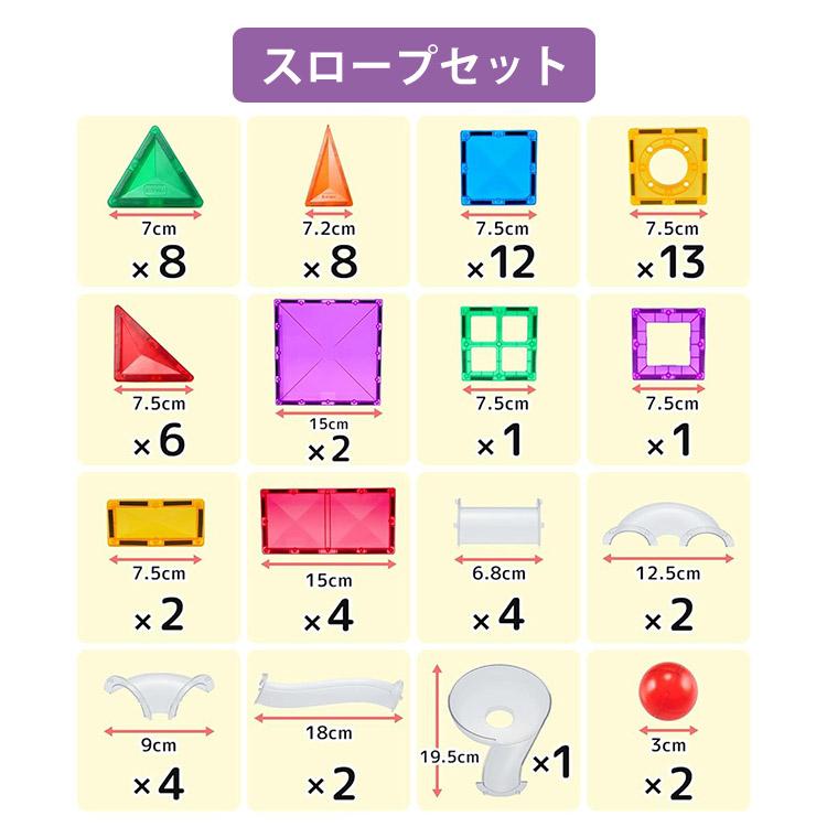 マグビルド 正規販売店 特典♪シール付 2点セット スクエアセット＋