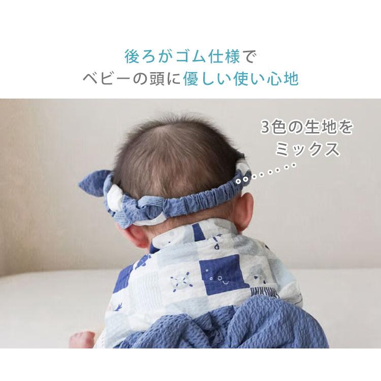 mocmof（モクモフ） サマーSALE☆P5倍 はちまき風ヘアバンド ヘア