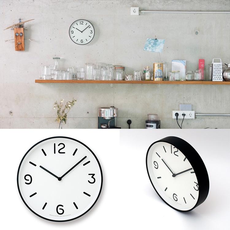 Lemnos モノ クロック （MONO Clock） LC10-20A/B 壁掛け時計/タカタ