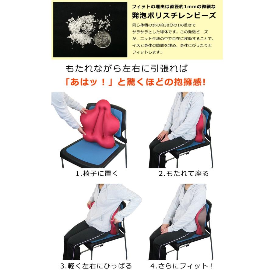 Cucu キュッキュッ スリム 薄型モデル 立ち座りの多い方 車の運転座席向き 腰用クッション Cubeads キュービーズ F Flaner 通販 Yahoo ショッピング