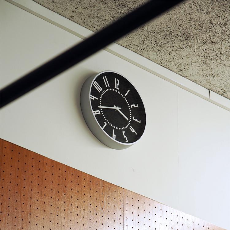 廃番 00s【Lemnos】レムノス Hatching Clock 掛け時計 Lemnos（レムノス） 壁掛け時計 Lemnos eki clock エキ クロック TIL16