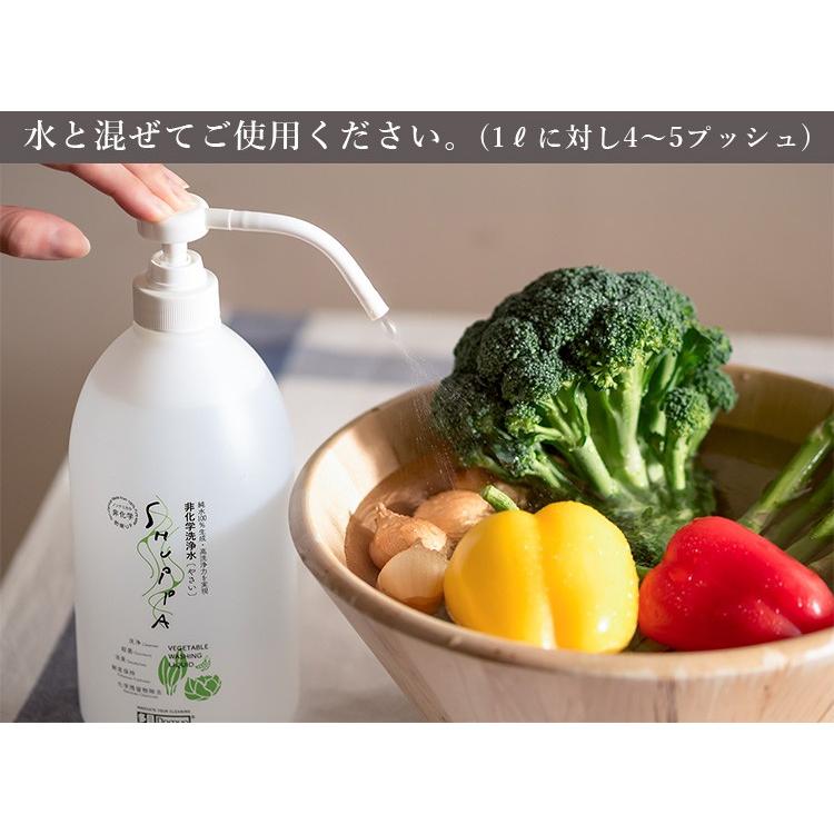 Shuppa 家庭用 マルチクリーナー シュッパ 非化学洗浄水 やさい 1000ml ポンプ付 Dom 海外 F10014654 Flaner 通販 Yahoo ショッピング