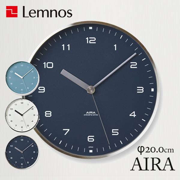 Lemnos AIRA エアラ 直径200mm LC18-03 壁掛け時計/タカタレムノス