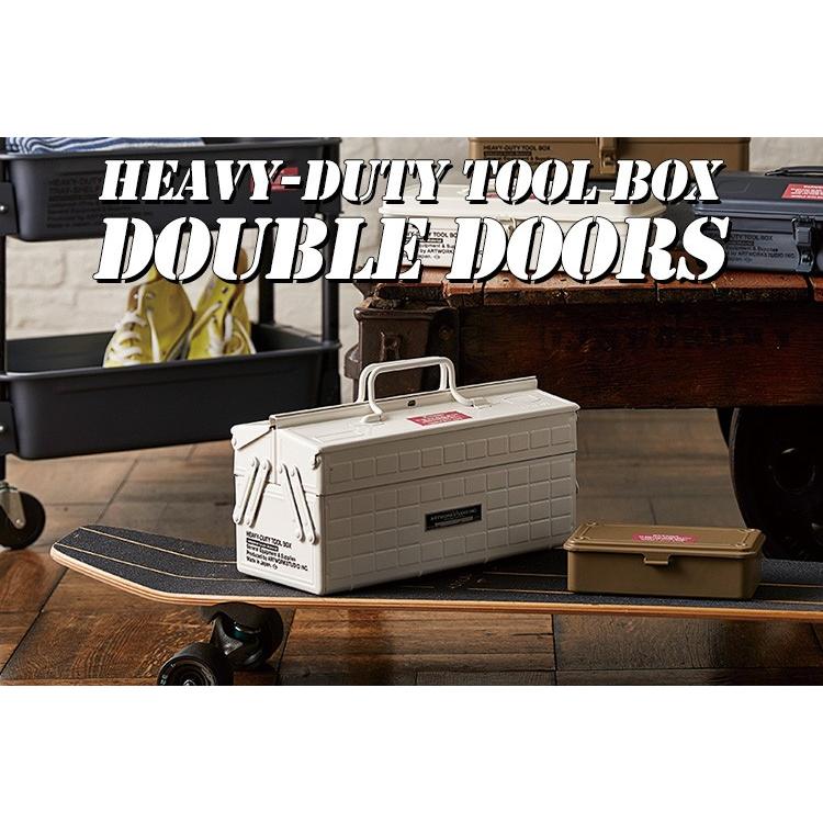 HEAVY-DUTY tool box double doors ヘビーデューティー ツールボックス ダブルドアーズ TR-4325 両開き式/ART WORK STUDIO｜flaner-y｜02