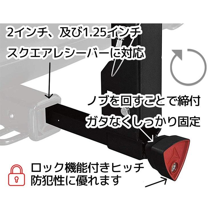 ALLEN SPORTS QR-532 ロックヒッチ サイクルキャリア 3台積載 